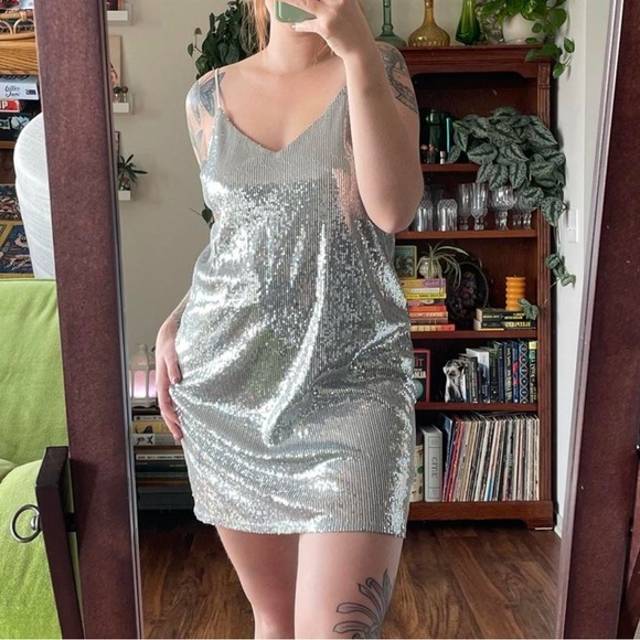 a new day Dresses & Skirts - A New Day Sequin Dress - Size L